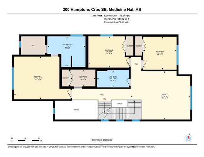 200 Hamptons Crescent Se, Home with 3 bedrooms, 2 bathrooms and 6 parking in Medicine Hat AB | Image 30