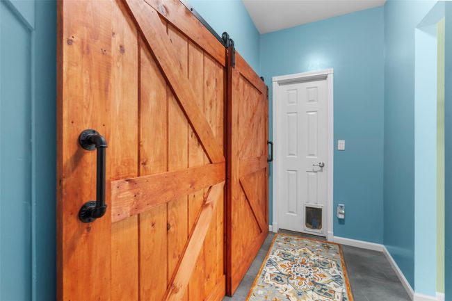 Dining room w/5" Mahogany Wood flooring. Presently being utilized as an office. | Image 19