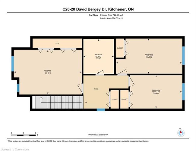 C20 - 20 David Bergey Dr, Townhouse with 3 bedrooms, 2 bathrooms and 3 parking in Kitchener ON | Image 44