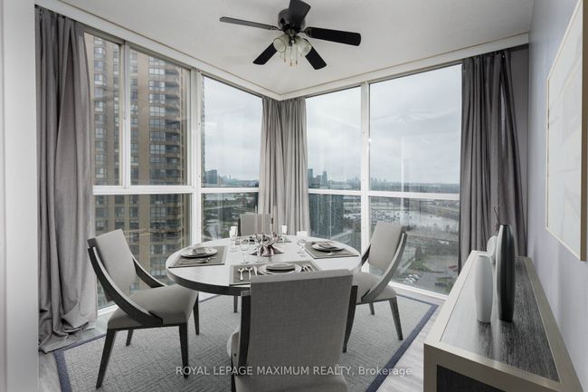 1704 - 5 Concorde Pl, Condo with 1 bedrooms, 1 bathrooms and 1 parking in North York ON | Image 19