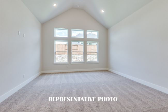 The peaceful owner's suite is located at the back of the home for additional privacy. REPRESENTATIVE PHOTO. | Image 12