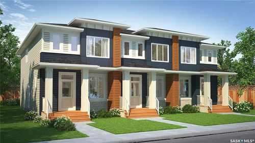 7681 Walsh Avenue, Townhouse with 3 bedrooms, 3 bathrooms and 2 parking in Regina SK | Card Image