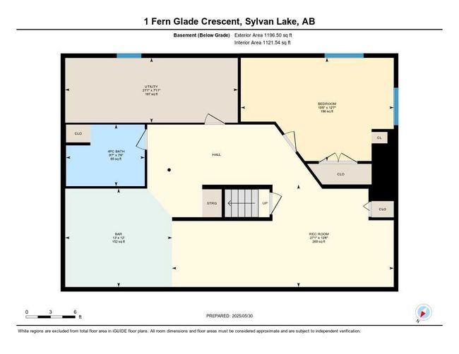 1 Fern Glade Crescent, House other with 4 bedrooms, 3 bathrooms and 2 parking in Sylvan Lake AB | Image 50
