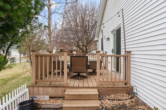 Maintenance free side patio off dining room | Image 8