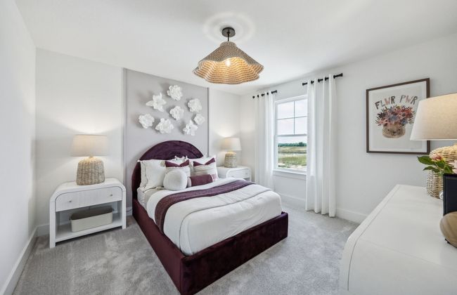 Spacious secondary bedroom features ample closet space *Model representation | Image 23