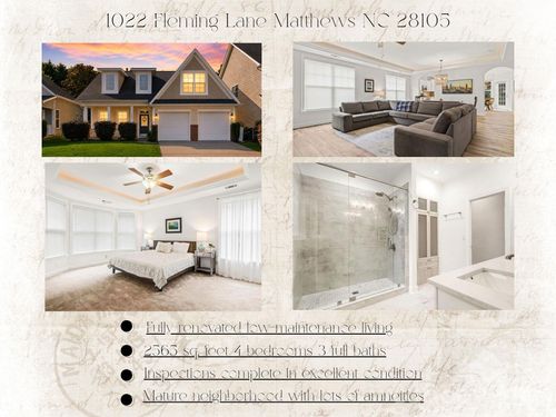 1022 Fleming Ln, Stallings, NC, 28104-6887 | Card Image