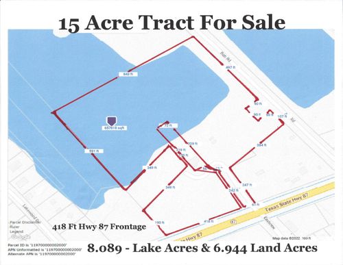 15033-2059 Highway 87, Crystal Beach, TX, 77650 | Card Image