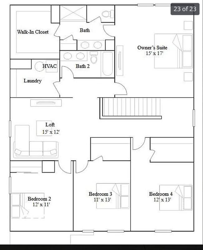 8645 Lester Pl, House other with 5 bedrooms, 3 bathrooms and null parking in Pendleton IN | Image 22