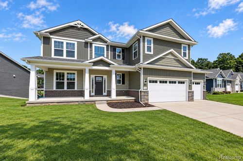 MOH 124 Gambrel Lane Drive, Marion Township, MI, 48843 | Card Image