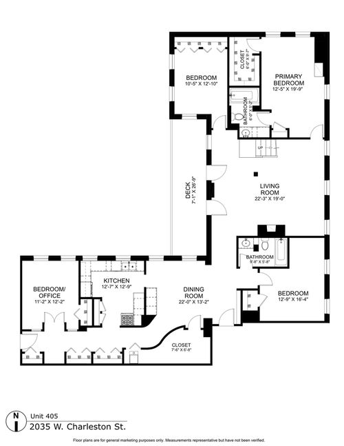 apt-405-2035 W Charleston St, Chicago, IL, 60647-4583 | Card Image