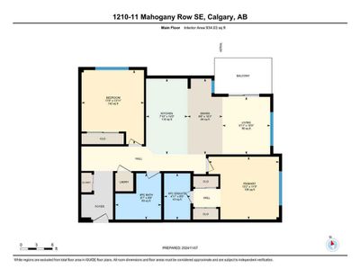 1210 - 11 Mahogany Row Se, Condo with 2 bedrooms, 2 bathrooms and 1 parking in Calgary AB | Image 3