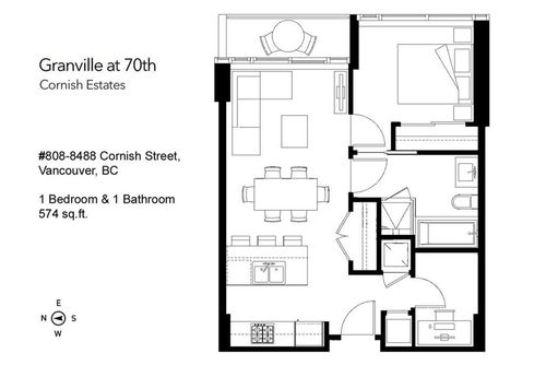 808-8488 Cornish St, Vancouver, BC, V6P0C2 | Card Image