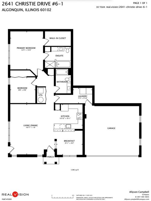 6-1-2641 Christie Dr, Algonquin, IL, 60102-2514 | Card Image