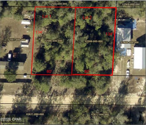 12255 Parkwood Road, Fountain, FL, 32438 | Card Image