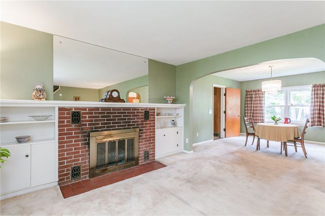 Built in and wood fireplace | Image 19