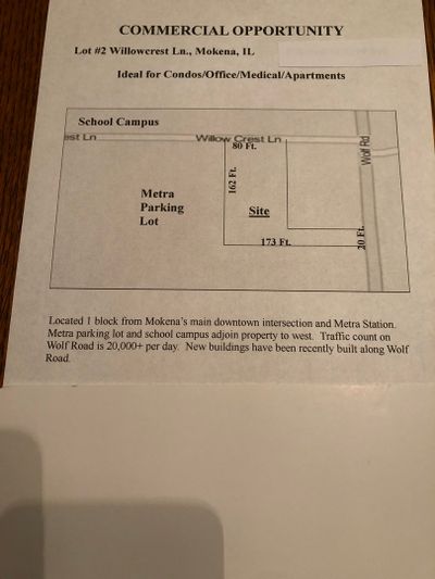 lot 2 willowcrest commons Willowcrest Lane, Home with 0 bedrooms, 0 bathrooms and null parking in Mokena IL | Image 3