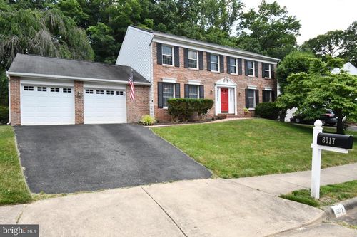8017 Diving Cliff Lane, SPRINGFIELD, VA, 22153 | Card Image