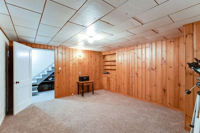 Beautiful Knotty Pine in Workout Room / Office | Image 18