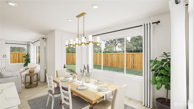 Dining Colors and features may vary- This is a presale home. Pictures for illustration purposes only. Buyers may visit our Award Winning Design Studio to make personal selections. | Image 3