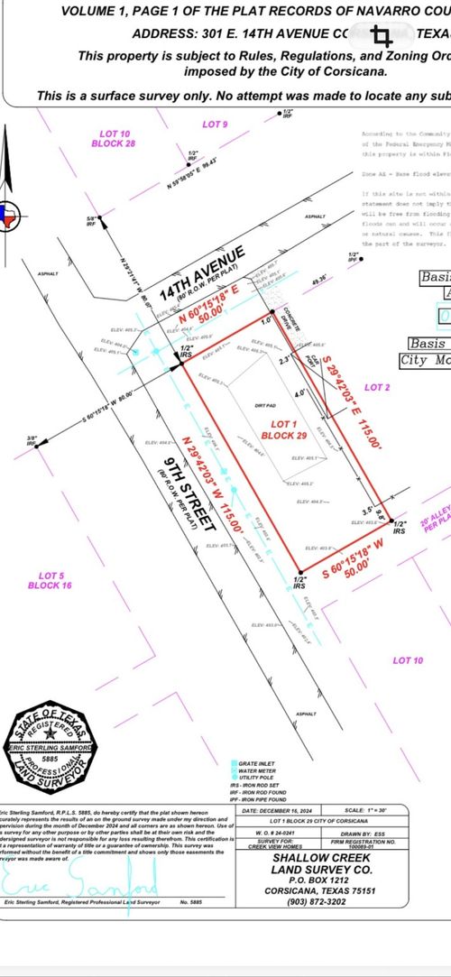 301 E 14th Ave, Corsicana, TX, 75110-7352 | Card Image