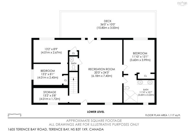 1605 Terence Bay Rd, House other with 4 bedrooms, 4 bathrooms and null parking in Terence Bay NS | Image 29