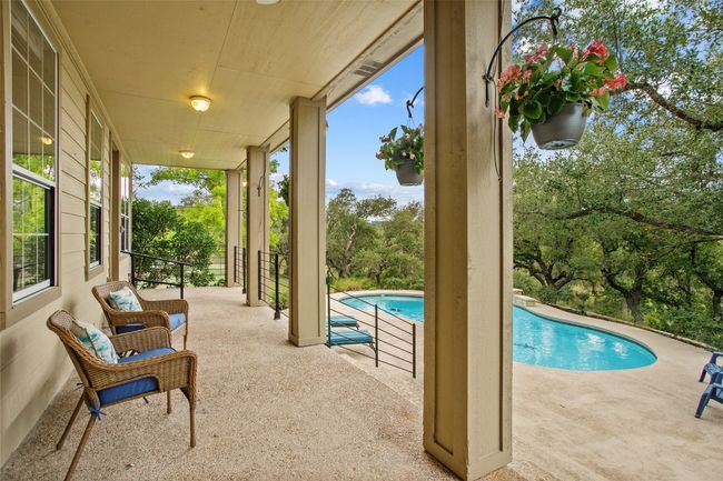 Many places to sit and relax no matter the weather. | Image 31
