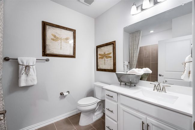 Beazer Homes Gatherings at Twin Creeks Dorset. This is not an actual photo of the home but is an actual photo of the Dorset floorplan. | Image 7