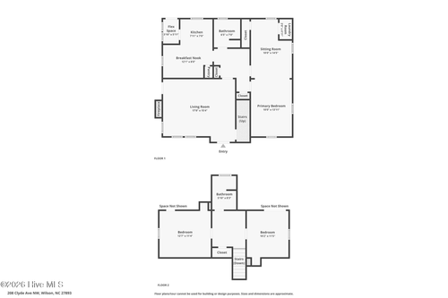 208 Clyde Ave Nw, Wilson, NC, 27893-2328 | Card Image