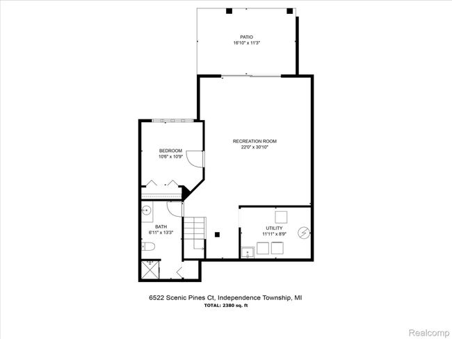 6522 Scenic Pines Ct, Condo with 3 bedrooms, 4 bathrooms and null parking in Clarkston MI | Image 5