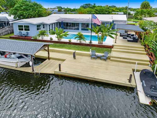 437 N Neptune Dr, Satellite Beach, FL, 32937-3822 | Card Image