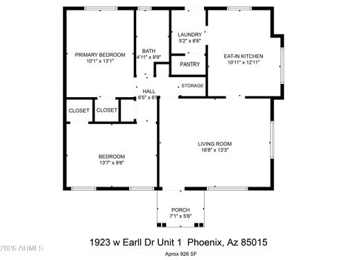 1923 W Earll Drive, Phoenix, AZ, 85015 | Card Image