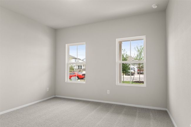 Empty room with baseboards and carpet flooring | Image 21