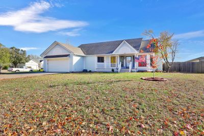 .39 acre corner lot, NO NEIGHBORS BEHIND! GORGEOUS VIEWS OFF THE DECK | Image 2