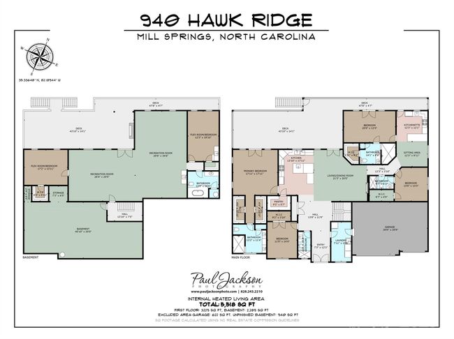 940 Hawk Ridge Dr, House other with 4 bedrooms, 5 bathrooms and null parking in Mill Spring NC | Image 47