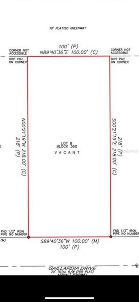 Land in INDIAN LAKE ESTATES