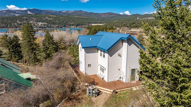 Aerial view featuring a wooded view and a mountain view | Image 54