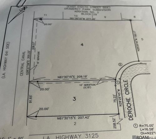Lot (3&4) Deroche Cir, Gramercy, LA, 70052 | Card Image