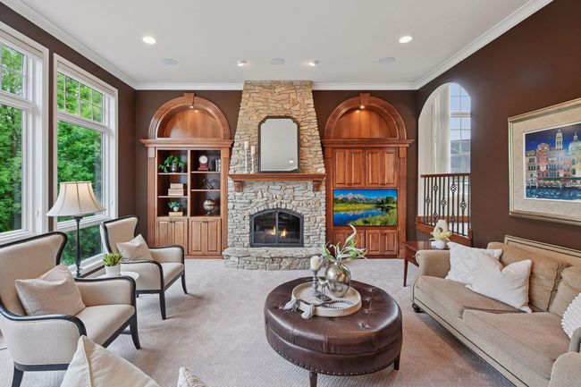 Arched details and stone fireplace | Image 16