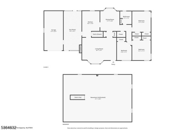 89 Fieldcrest Rd, House other with 3 bedrooms, 1 bathrooms and null parking in Parsippany NJ | Image 26