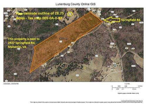 37-37 Springfield Rd, Meherrin, VA, 23954 | Card Image