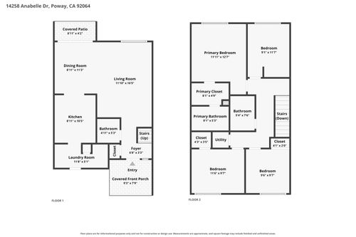 14258 Anabelle Dr, Poway, CA, 92064-2844 | Card Image