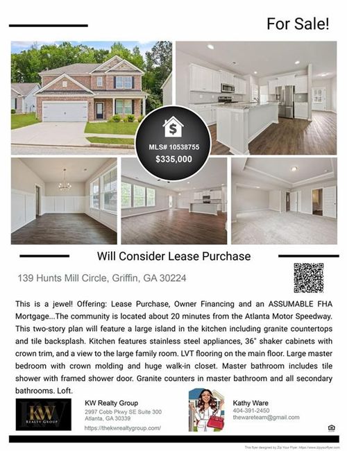 139 Hunts Mill Cir, Griffin, GA, 30224-4574 | Card Image