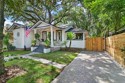 Welcome!! We hope you enjoy this charming home as much as we do! Built in 1922, the entire home was renovated to have a Mid-Century Modern vibe. | Image 1