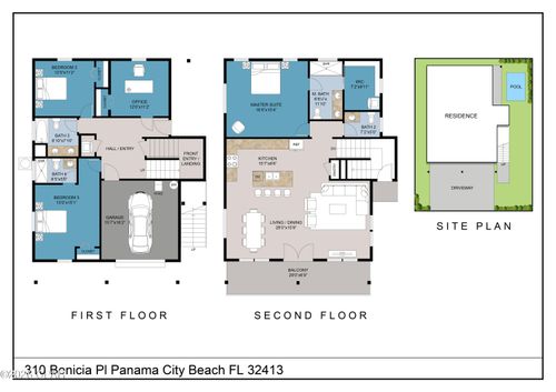 310 Benicia Pl, Panama City Beach, FL, 32413-1861 | Card Image