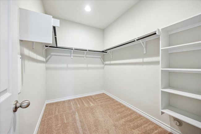 Spacious closet featuring carpet flooring | Image 13