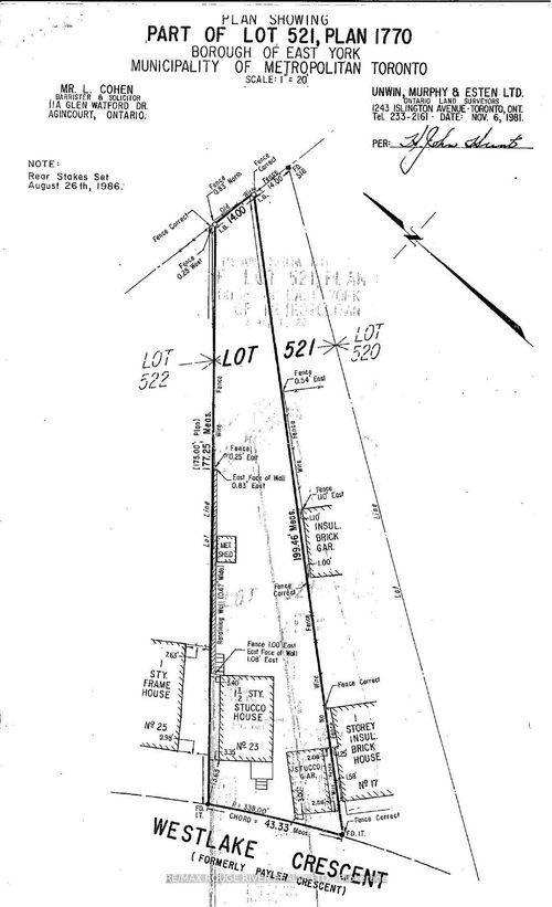 23 Westlake Cres, East York, ON, M4C2X3 | Card Image