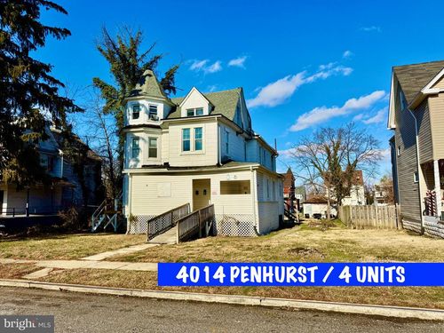 4014 Penhurst Ave, BALTIMORE, MD, 21215-4951 | Card Image