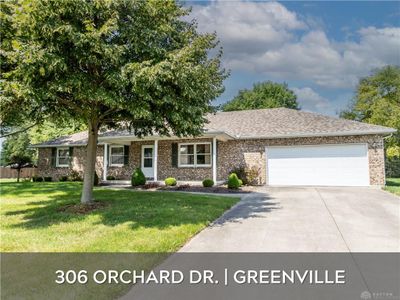 306 Orchard Drive, House other with 3 bedrooms, 2 bathrooms and null parking in Greenville OH | Image 1