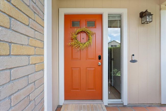 Welcoming Front Door with security keypad | Image 4