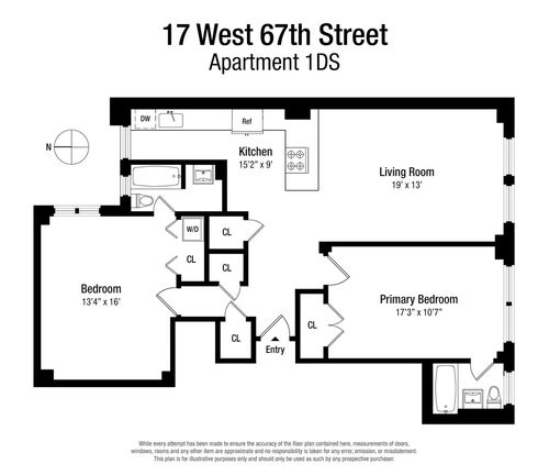 1ds-17 W 67th St, New York, NY, 10023-6269 | Card Image